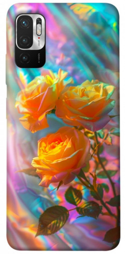 Чехол itsPrint Golden rose для Xiaomi Redmi Note 10 5G