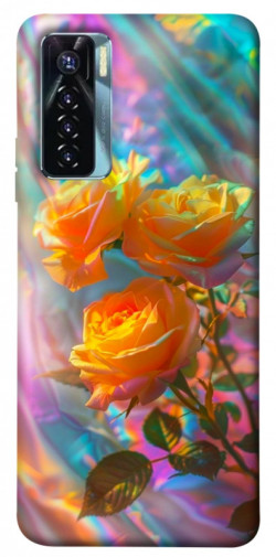 Чехол itsPrint Golden rose для TECNO Camon 17 Pro