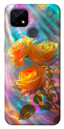 Чохол itsPrint Golden rose для Realme C21