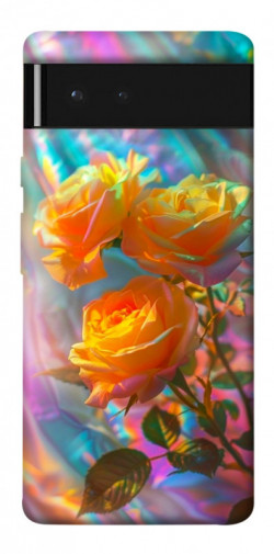 Чехол itsPrint Golden rose для Google Pixel 6