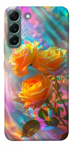 Чехол itsPrint Golden rose для Samsung Galaxy S22+