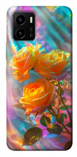 Чехол itsPrint Golden rose для Vivo Y15s