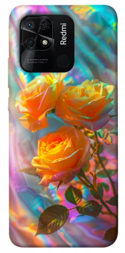Чехол itsPrint Golden rose для Xiaomi Redmi 10C