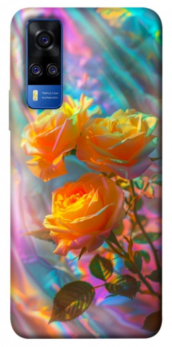 Чехол itsPrint Golden rose для Vivo Y51a