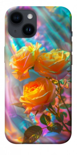 Чехол itsPrint Golden rose для Apple iPhone 14 (6.1")