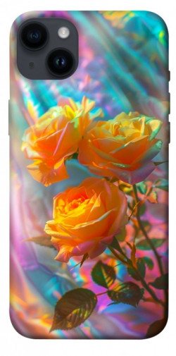 Чохол itsPrint Golden rose для Apple iPhone 14 Plus (6.7")