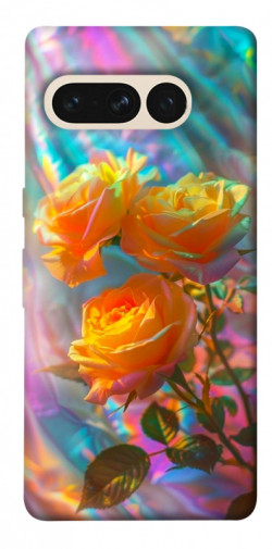 Чехол itsPrint Golden rose для Google Pixel 7 Pro