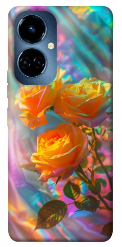 Чехол itsPrint Golden rose для TECNO Camon 19 (CI6n) / 19 Pro (CI8n)