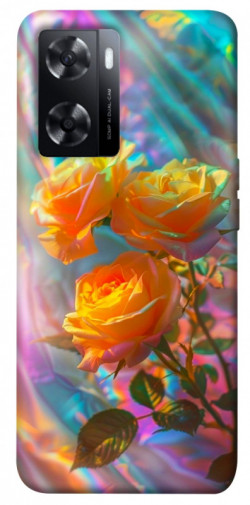 Чохол itsPrint Golden rose для Oppo A57s