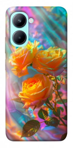 Чохол itsPrint Golden rose для Realme C33