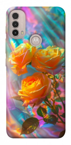 Чехол itsPrint Golden rose для Motorola Moto E40