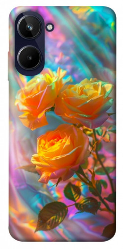 Чохол itsPrint Golden rose для Realme 10 4G