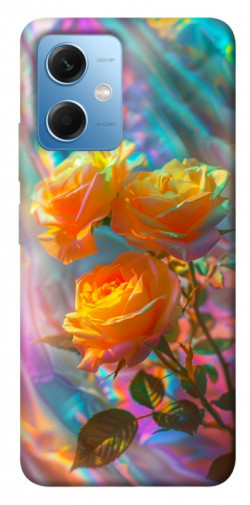 Чехол itsPrint Golden rose для Xiaomi Poco X5 5G