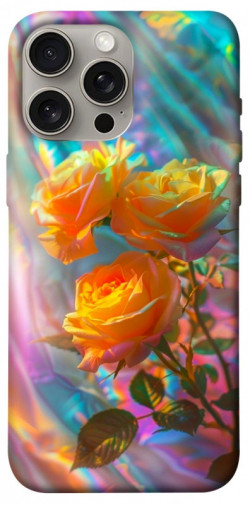 Чохол itsPrint Golden rose для Apple iPhone 15 Pro Max (6.7")