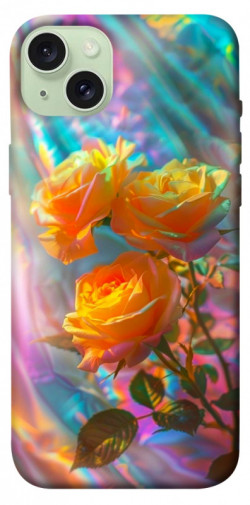Чохол itsPrint Golden rose для Apple iPhone 15 Plus (6.7")