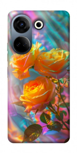 Чехол itsPrint Golden rose для TECNO Camon 20 Pro (CK7n)