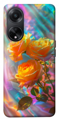 Чохол itsPrint Golden rose для Oppo A98