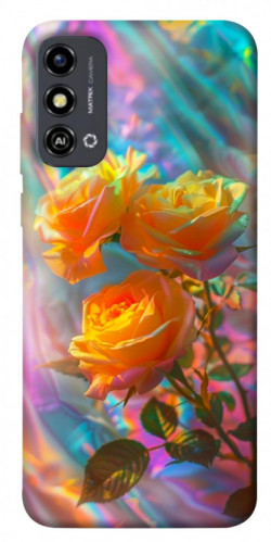 Чехол itsPrint Golden rose для ZTE Blade A53