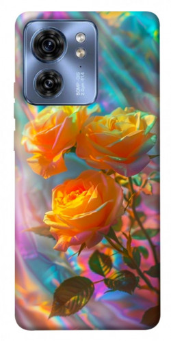 Чехол itsPrint Golden rose для Motorola Edge 40
