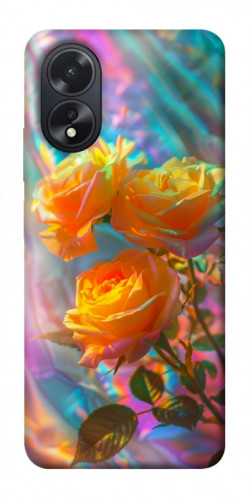Чохол itsPrint Golden rose для Oppo A38