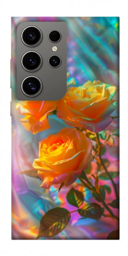 Чехол itsPrint Golden rose для Samsung Galaxy S24 Ultra