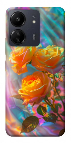 Чехол itsPrint Golden rose для Xiaomi Redmi 13C