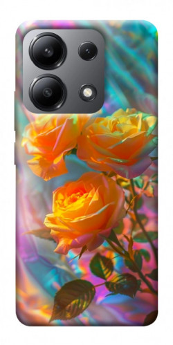 Чохол itsPrint Golden rose для Xiaomi Redmi Note 13 4G