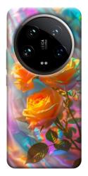 Чехол itsPrint Golden rose для Xiaomi 14 Ultra