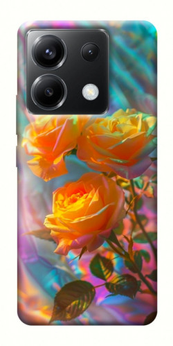 Чехол itsPrint Golden rose для Xiaomi Poco X6