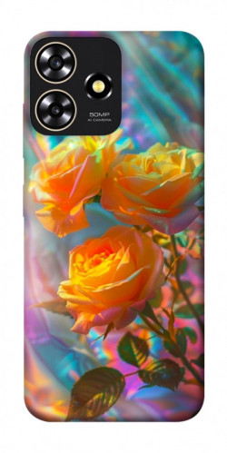 Чехол itsPrint Golden rose для ZTE Blade A73 4G