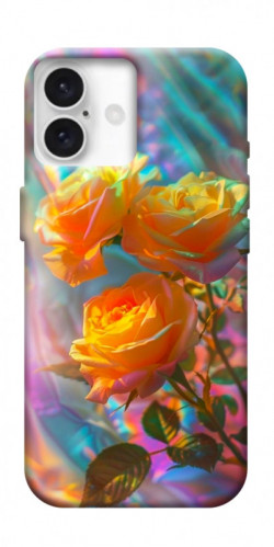 Чохол itsPrint Golden rose для Apple iPhone 16 Plus (6.7")