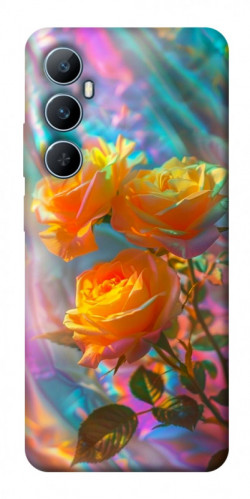 Чохол itsPrint Golden rose для Realme C65 4G