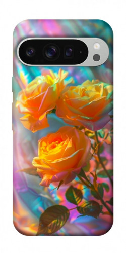 Чехол itsPrint Golden rose для Google Pixel 9 Pro XL