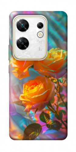 Чехол itsPrint Golden rose для Infinix Zero 30 4G