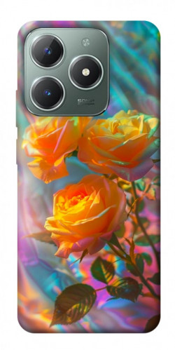 Чохол itsPrint Golden rose для Realme C61 4G