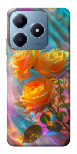 Чохол itsPrint Golden rose для Realme C63 4G