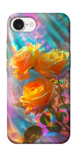 Чехол itsPrint Golden rose для Apple iPhone 16e (6.1")
