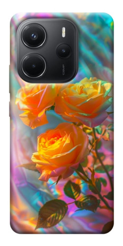 Чохол itsPrint Golden rose для Xiaomi Redmi Note 14 4G (Int. version)