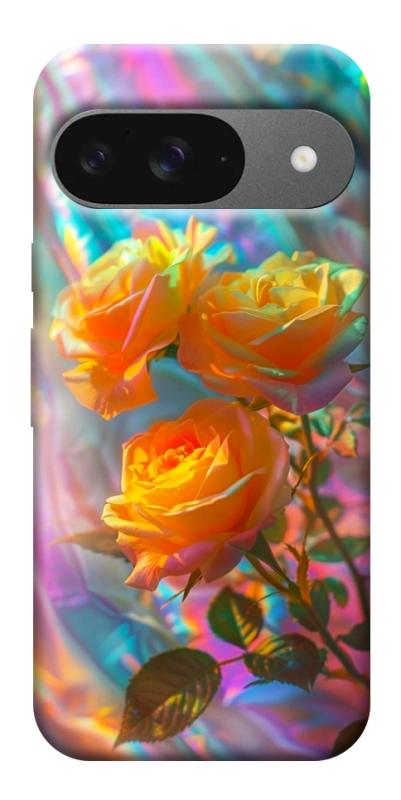 Чехол itsPrint Golden rose для Google Pixel 10, цветы, купить оптом с доставкой