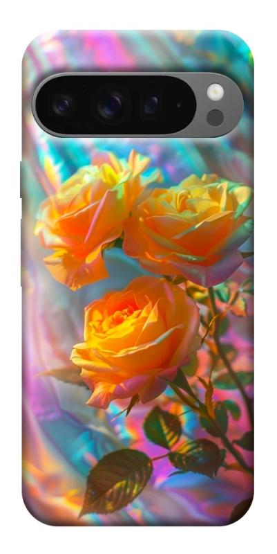 Чехол itsPrint Golden rose для Google Pixel 10 Pro XL, цветы, купить оптом с доставкой