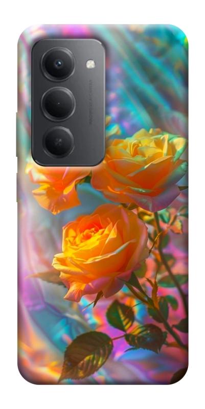 Чехол itsPrint Golden rose для Xiaomi Redmi 15 (Global), цветы, купить оптом с доставкой