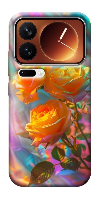 Чехол itsPrint Golden rose для Xiaomi 17 Pro Max, цветы, купить оптом с доставкой