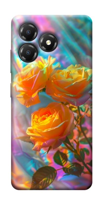 Чохол itsPrint Golden rose для ZTE Blade A36, квіти, купити оптом з доставкою