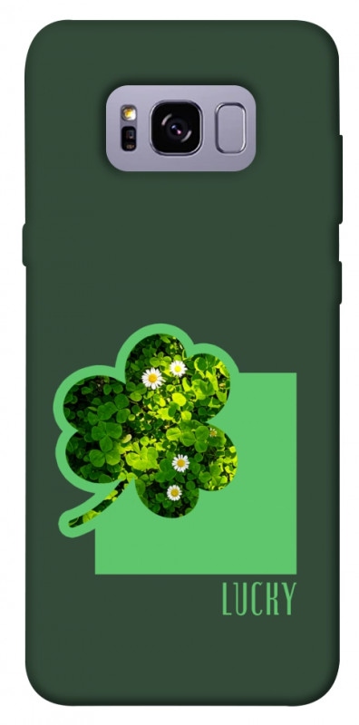 Чехол itsPrint Clover sign для Samsung G955 Galaxy S8 Plus, цветы, купить оптом с доставкой