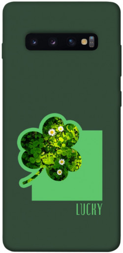 Чехол itsPrint Clover sign для Samsung Galaxy S10+