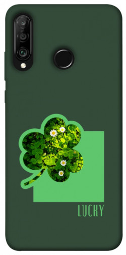 Чехол itsPrint Clover sign для Huawei P30 lite