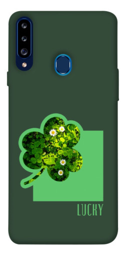 Чехол itsPrint Clover sign для Samsung Galaxy A20s