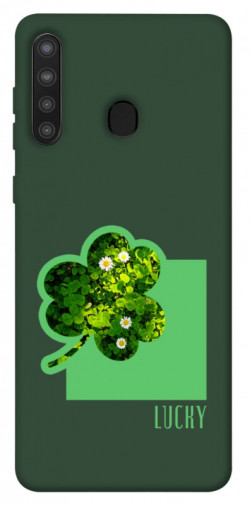 Чехол itsPrint Clover sign для Samsung Galaxy A21