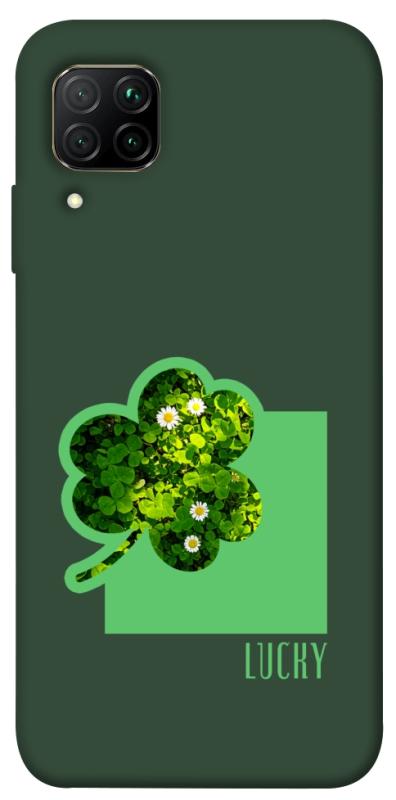 Чехол itsPrint Clover sign для Huawei P40 Lite, цветы, купить оптом с доставкой
