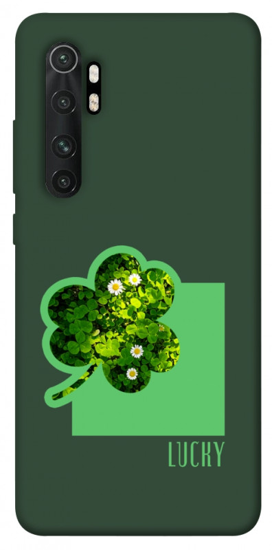 Чехол itsPrint Clover sign для Xiaomi Mi Note 10 Lite, цветы, купить оптом с доставкой